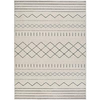 WEBTEPPICH Weiß Akka 200/290 cm - Weiß, Naturmaterialien/Textil (200/290cm) - Atticgo