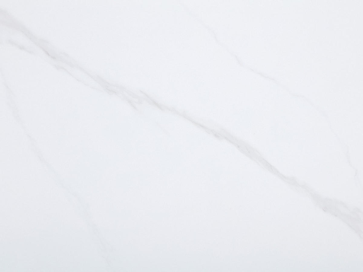 COUCHTISCH aus Keramik und Eichenfurnier - Weißer Marmor-Effekt und helles Naturholz - ANTELADA - Naturfarben, Holz (60/120/40cm) - Vente-Unique