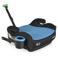 AUTOSITZERHÖHUNG i-Swift, Isofix (125-150cm) dunkelblau Gruppe 3, Getränkehalter - Blau, Kunststoff (40/22/43cm) - Cangaroo