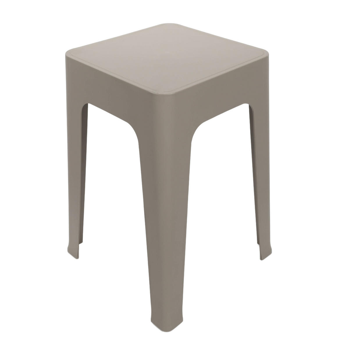 KUNSTSTOFFHOCKER 33/33/47 cm - Anthrazit, Kunststoff (33/47/33cm) - Home Styling Collection