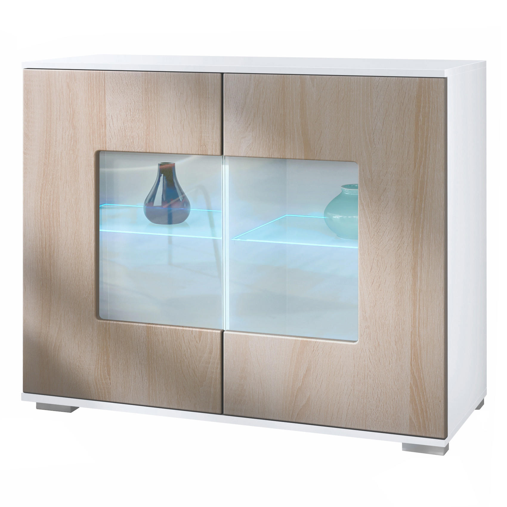 Vladon Kommode Eiche San Remo 92.5x75.5x35 cm