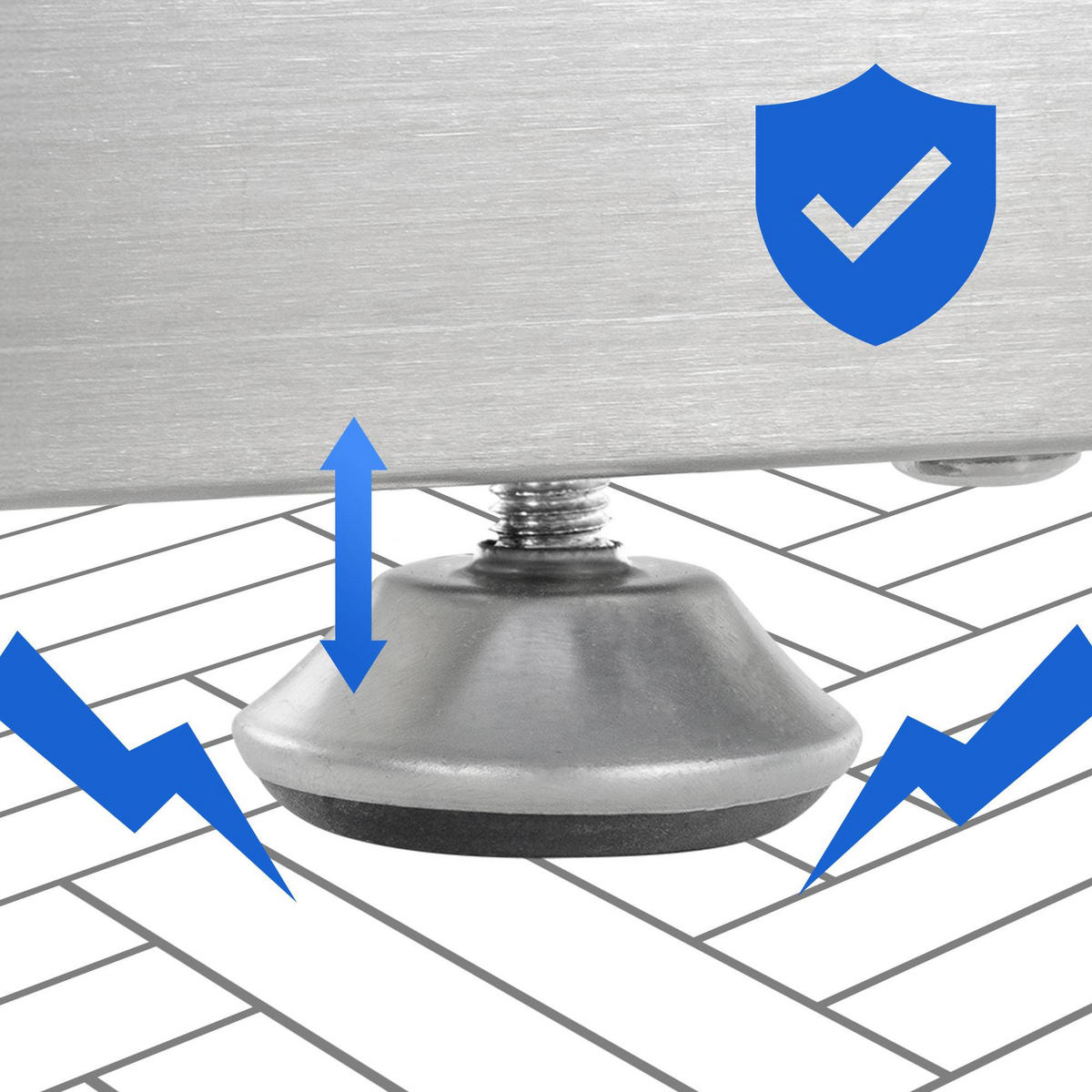 KAMINHOLZREGAL innen Metall SATLO Kaminholzständer Edelstahl 25x80x125 cm - Edelstahlfarben, Metall (125/80/25cm) - DELUKE