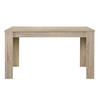 ESSTISCH Nora - Eichefarben, Holzwerkstoff (90/140/77cm) - [en.casa]