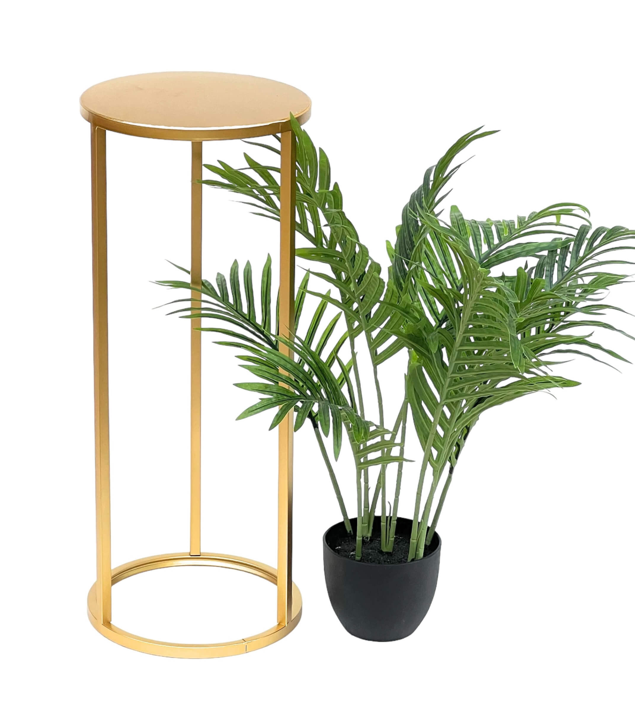 DanDiBo Blumenhocker Gold 25x60x25 cm