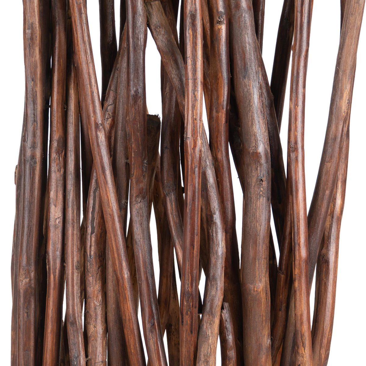 RAUMTEILER Botanic 170x40 cm, Massivholz Braun - Braun, Holz (40/170/20cm) - DESIGN DELIGHTS