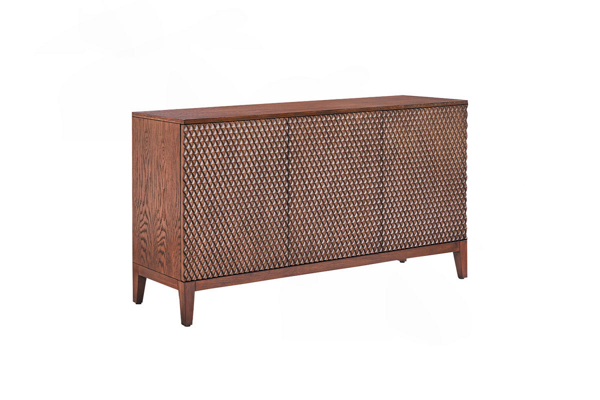 SIDEBOARD COPAS Braun Holz - Braun, Eichenholz/Holz (150/85/40cm) - KAWOLA