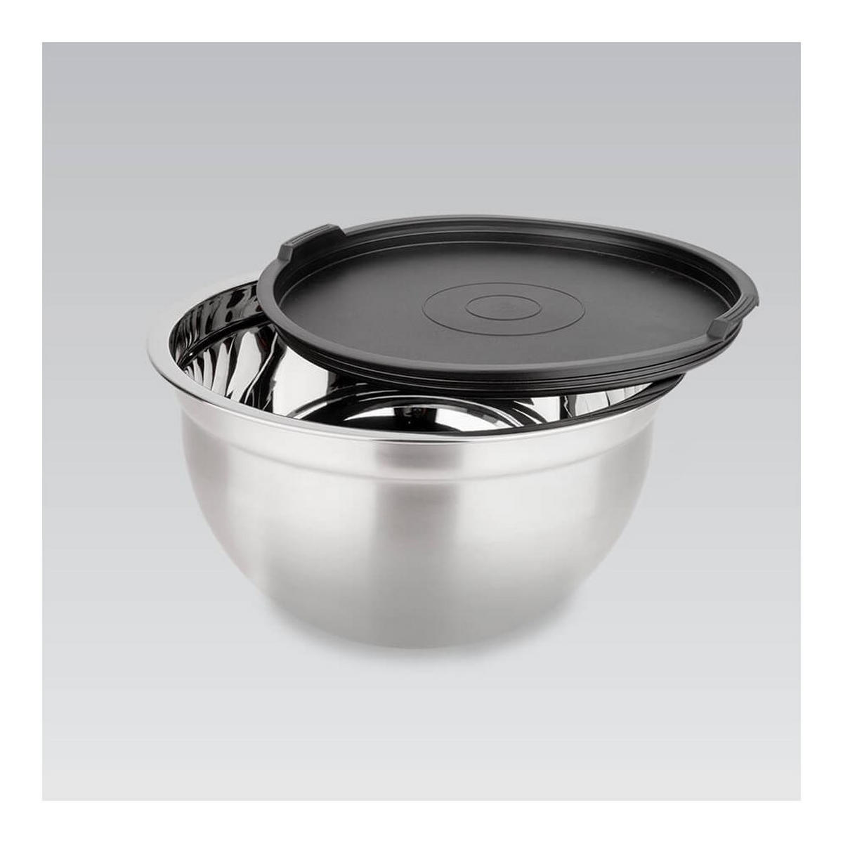KÜCHENSCHÜSSEL Silber 28/24/14 cm MR1688 - Silberfarben, Metall (24cm) - Maestro 