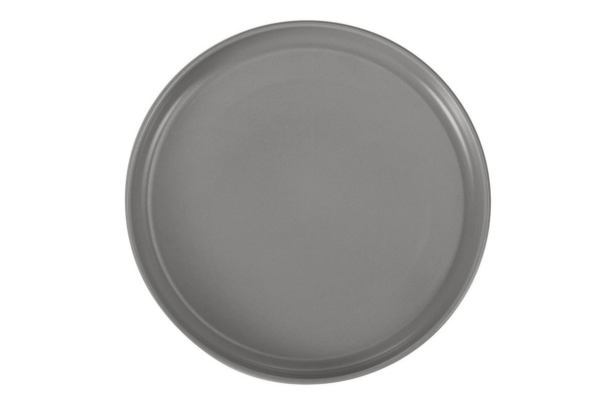 TELLER-SET VICTO 6-tlg Dessertteller, matt grau - Grau, Keramik (20/2/20cm) - KONSIMO®