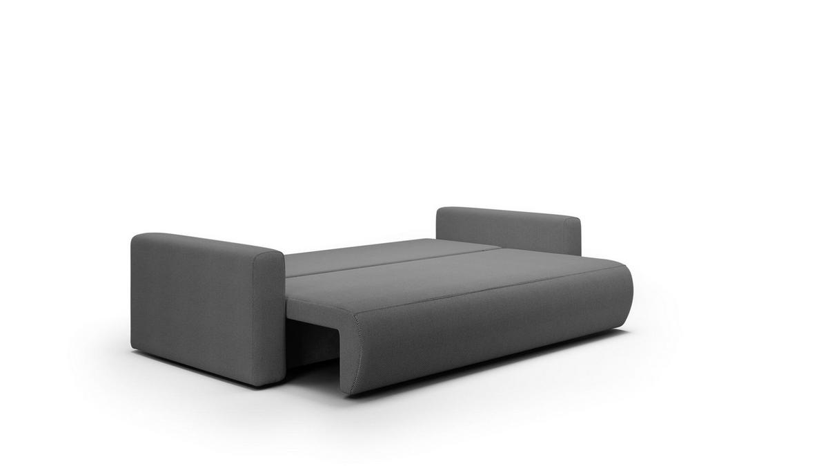 SOFA Schlafsofa Chaira - Grau, Holzwerkstoff/Textil (238/85/103cm) - Fun Möbel