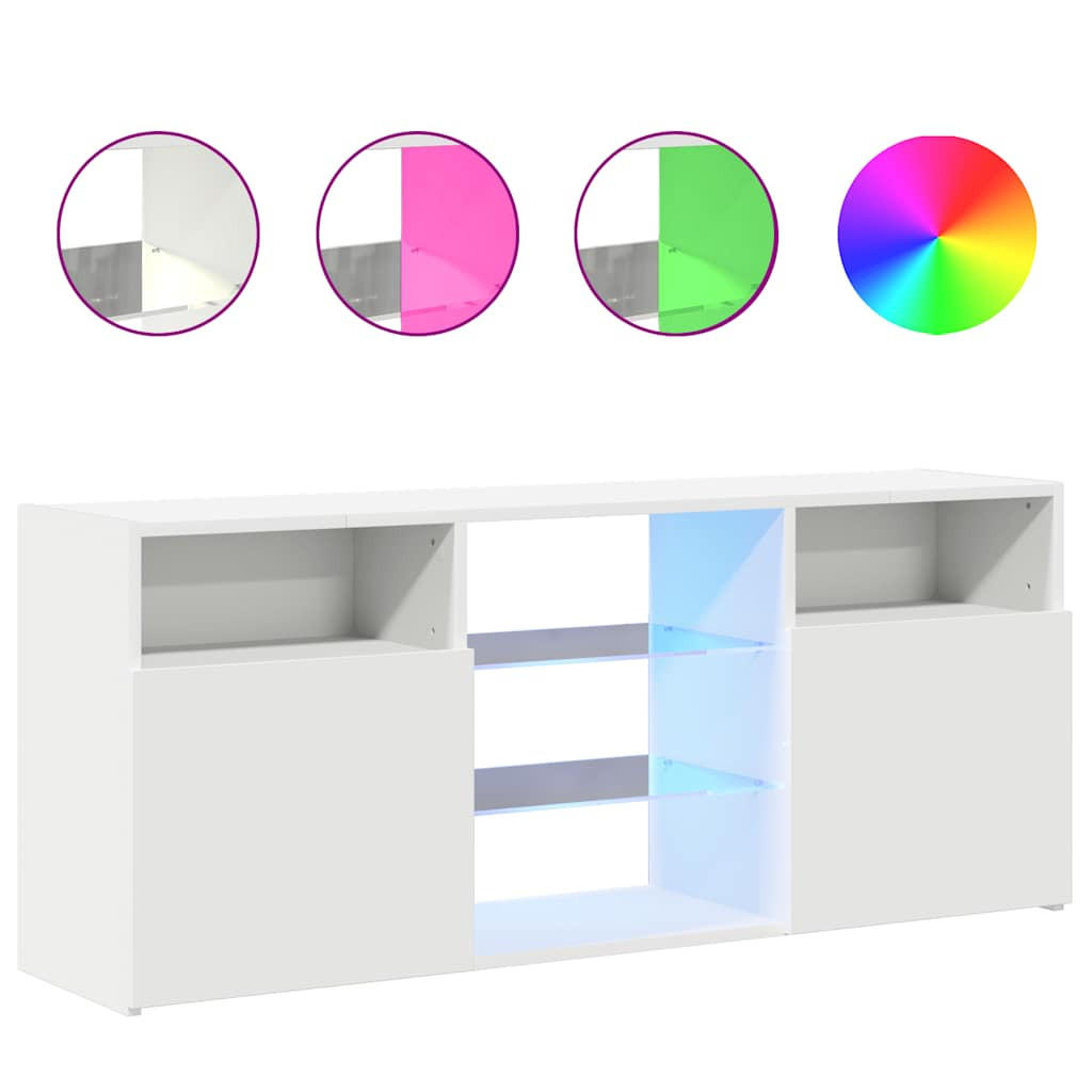 vidaXL Tv-Schrank Weiß 120x50x30 cm