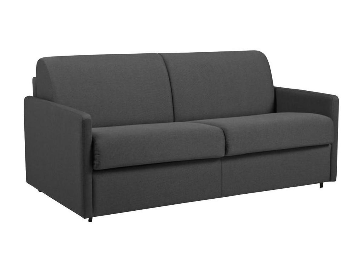 SCHLAFSOFA - 3 Personen - Stoff - Grau - - Grau, Textil (170/97/223cm) - Vente-Unique