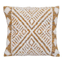 ZIERKISSEN Miska 45/45 cm - Braun, Textil (15/45cm) - Atmosphera Createur d´interieur