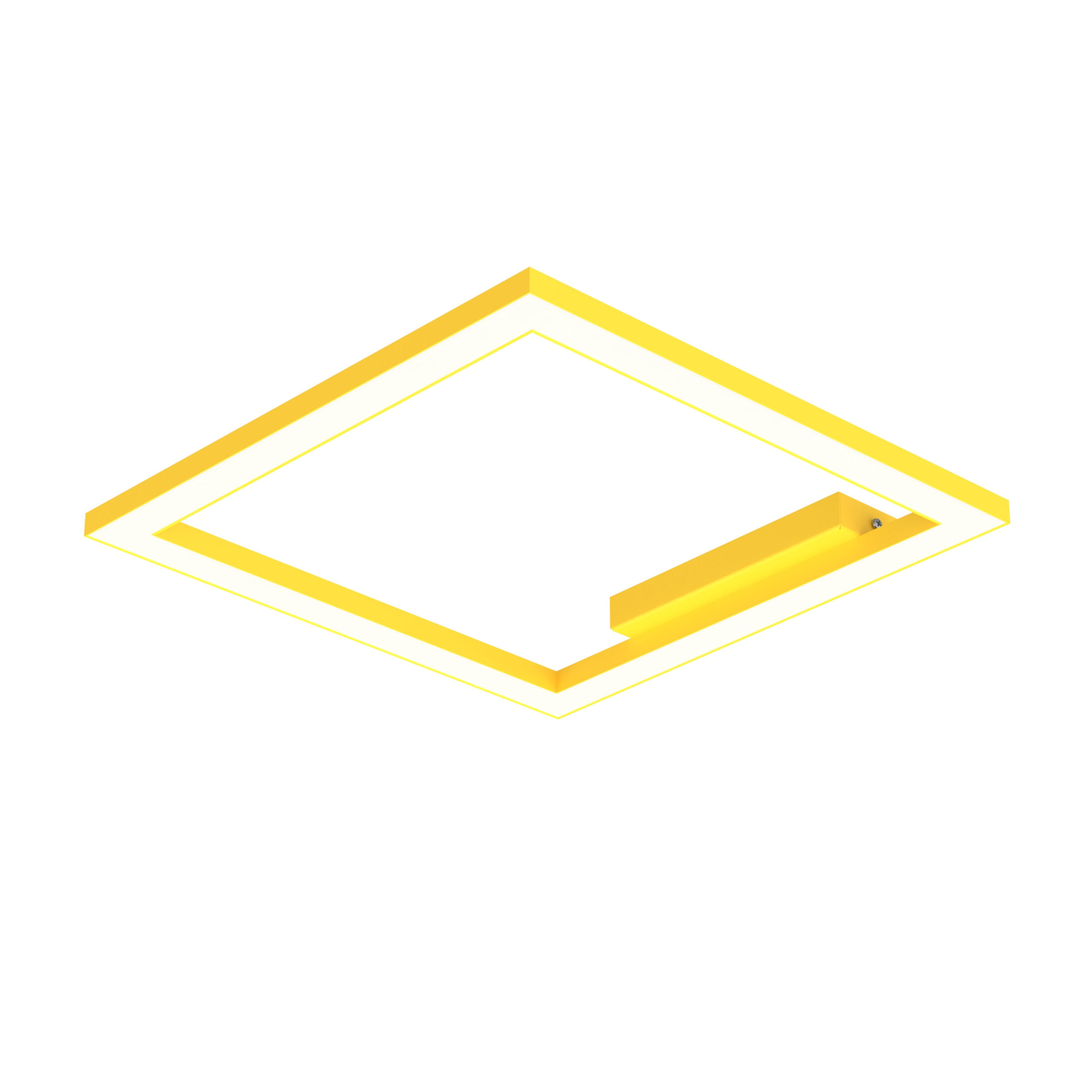 Lumicom Led-Deckenleuchte Gelb 40x100x40 cm