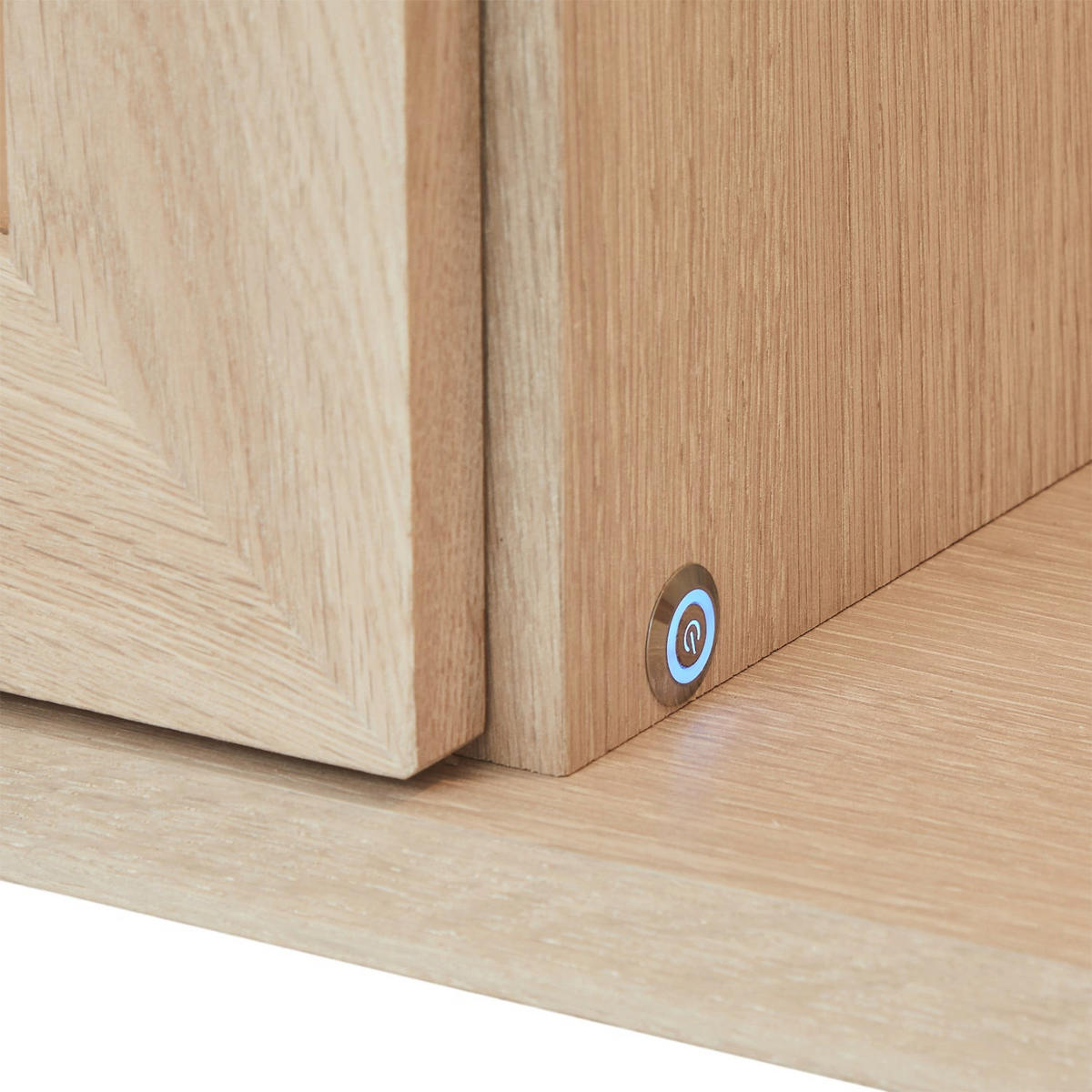 VITRINE Eiche massiv - Eichefarben, Holz/Holzwerkstoff (212/60/34cm) - Furnhouse