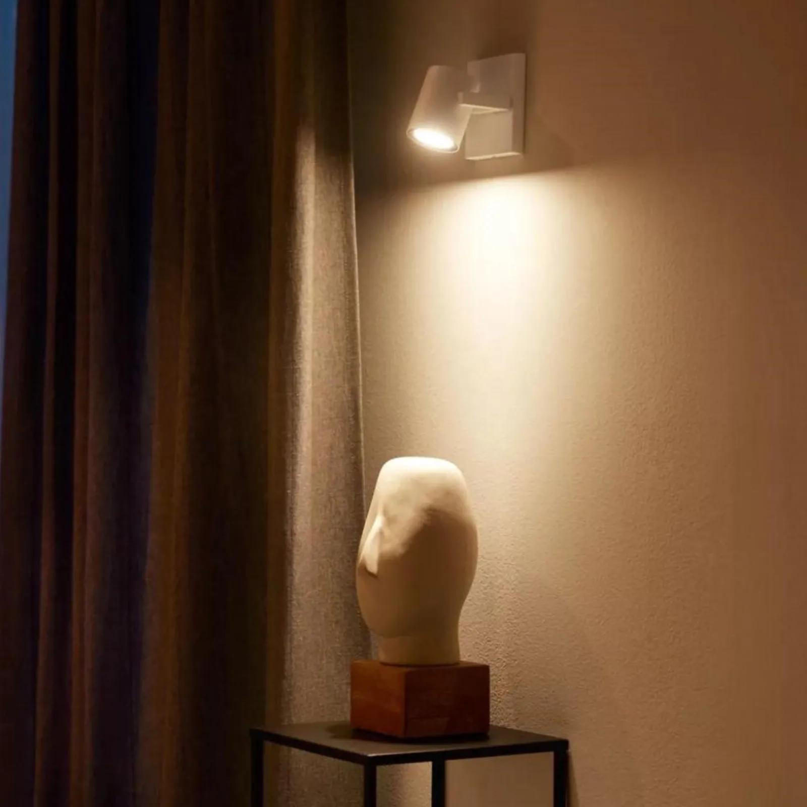 DECKENLEUCHTE Argenta Weiß - Weiß, Metall (9/9/12.6cm) - Philips HUE