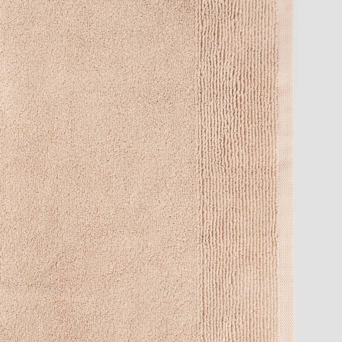 BADETUCH Desma beige 70/130 cm - Beige, Textil (70/130cm) - Homla