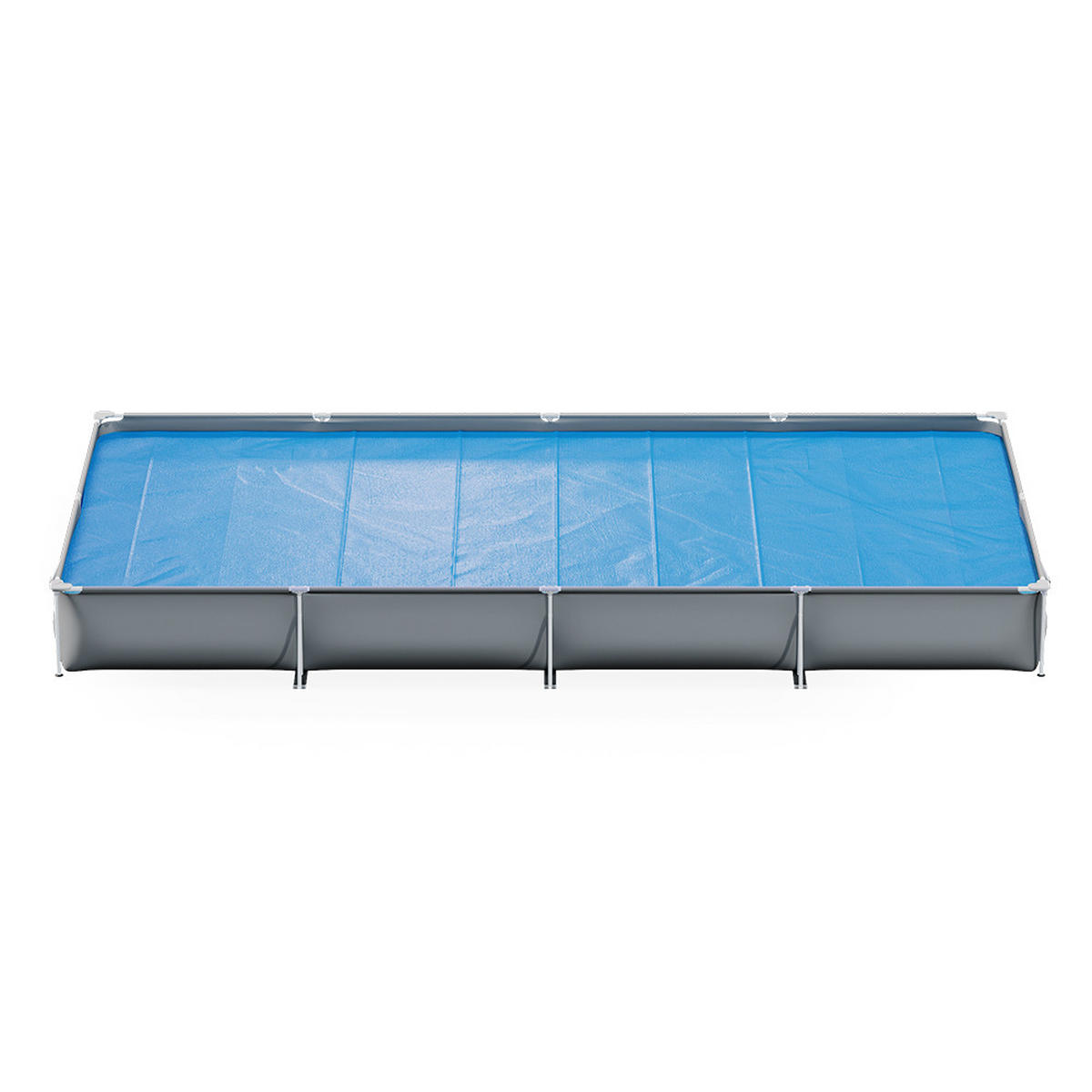 SOLARFOLIE Blau 800 cm robuste 400µ My Solarplane - Dunkelblau, Kunststoff (800/400cm) - OK-Living