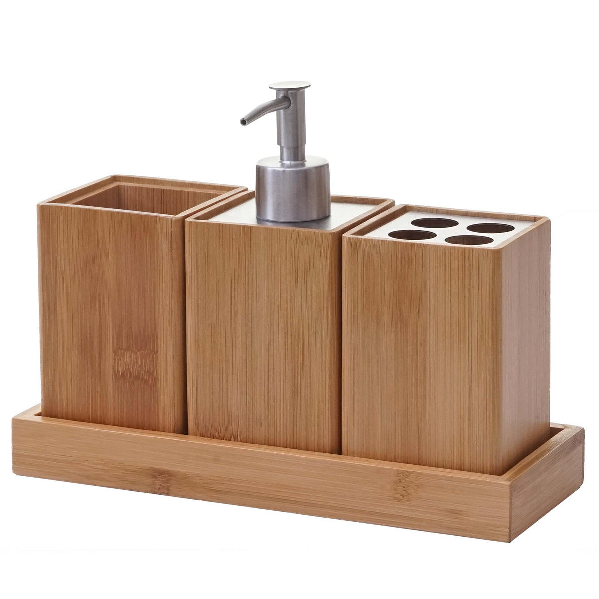 BADSET Braun - Braun, Holz (23/17/9cm) - MCW