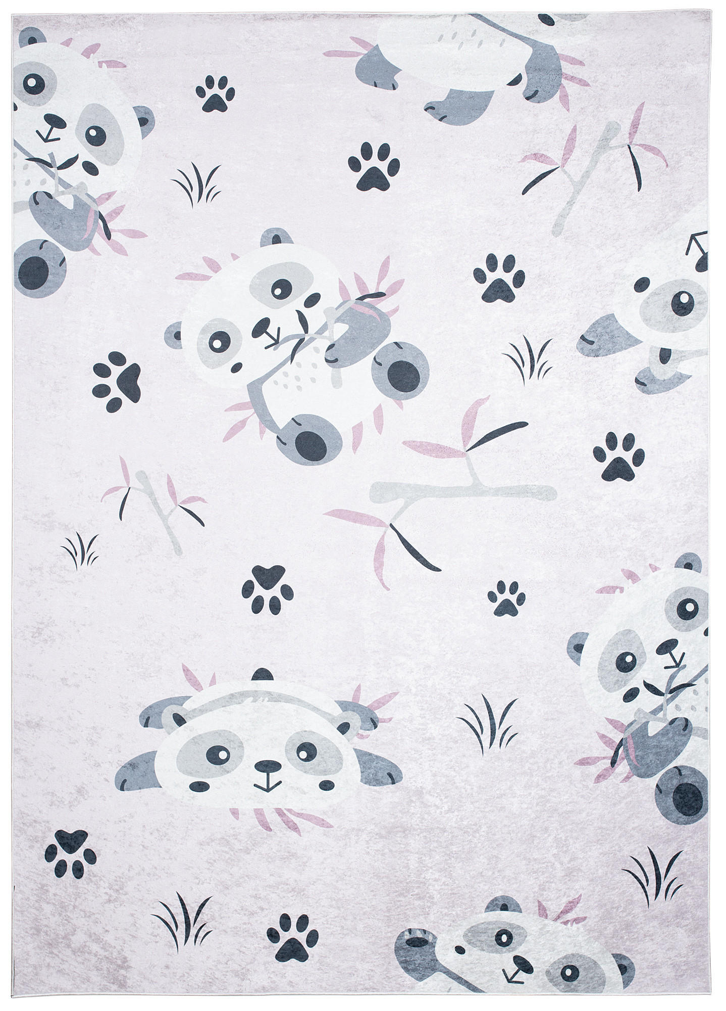 Tapiso Teppich Grau 80x150 cm