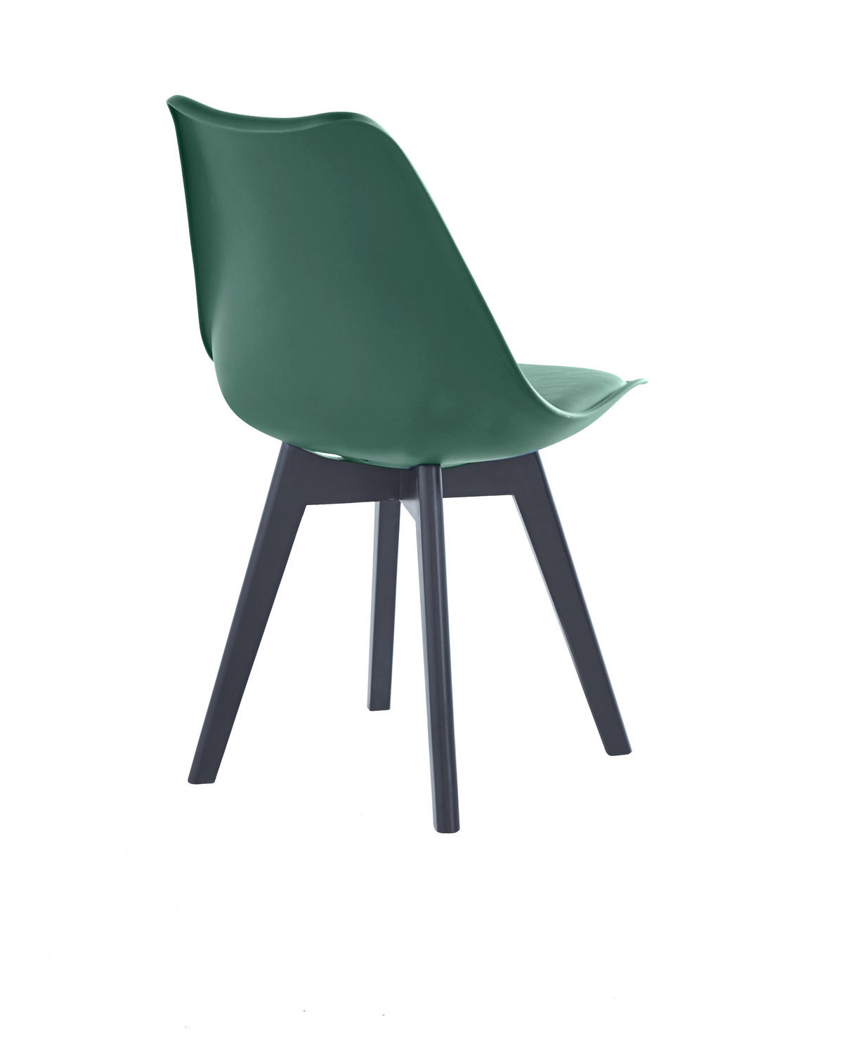 STUHL 4er-Set Polypropylen Grün - Grün, Kunststoff (49/84/53cm) - Nordlys
