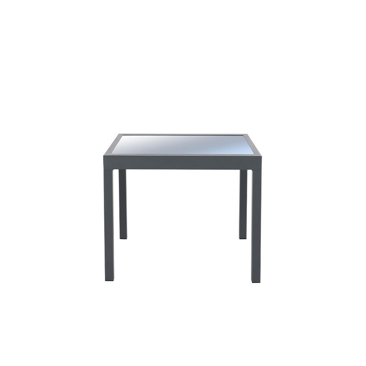 GARTENTISCH VERANO - Anthrazit, Glas/Metall (75/90/180cm) - Home Deluxe