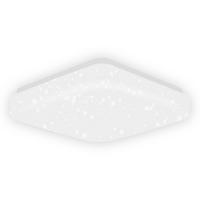 LED-DECKENLEUCHTE Milchstraße 21/21/4 cm - Weiß, Kunststoff (21/19/4cm) - Nettlife