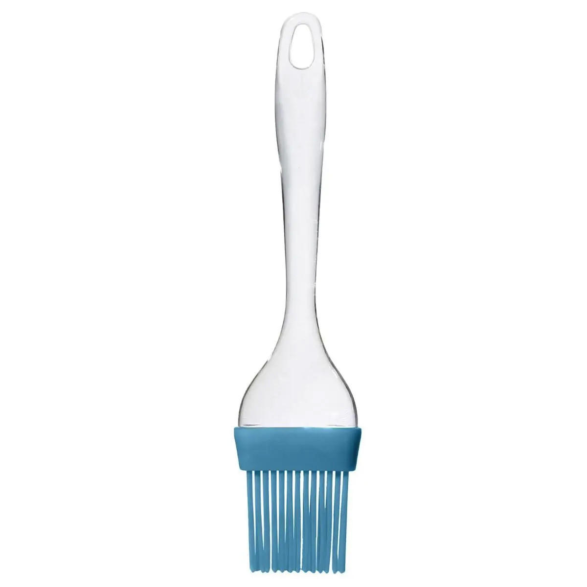 SILIKON-KUCHENPINSEL hygienische 22/5/1 cm - Weiß, Kunststoff - Secret de Gourmet