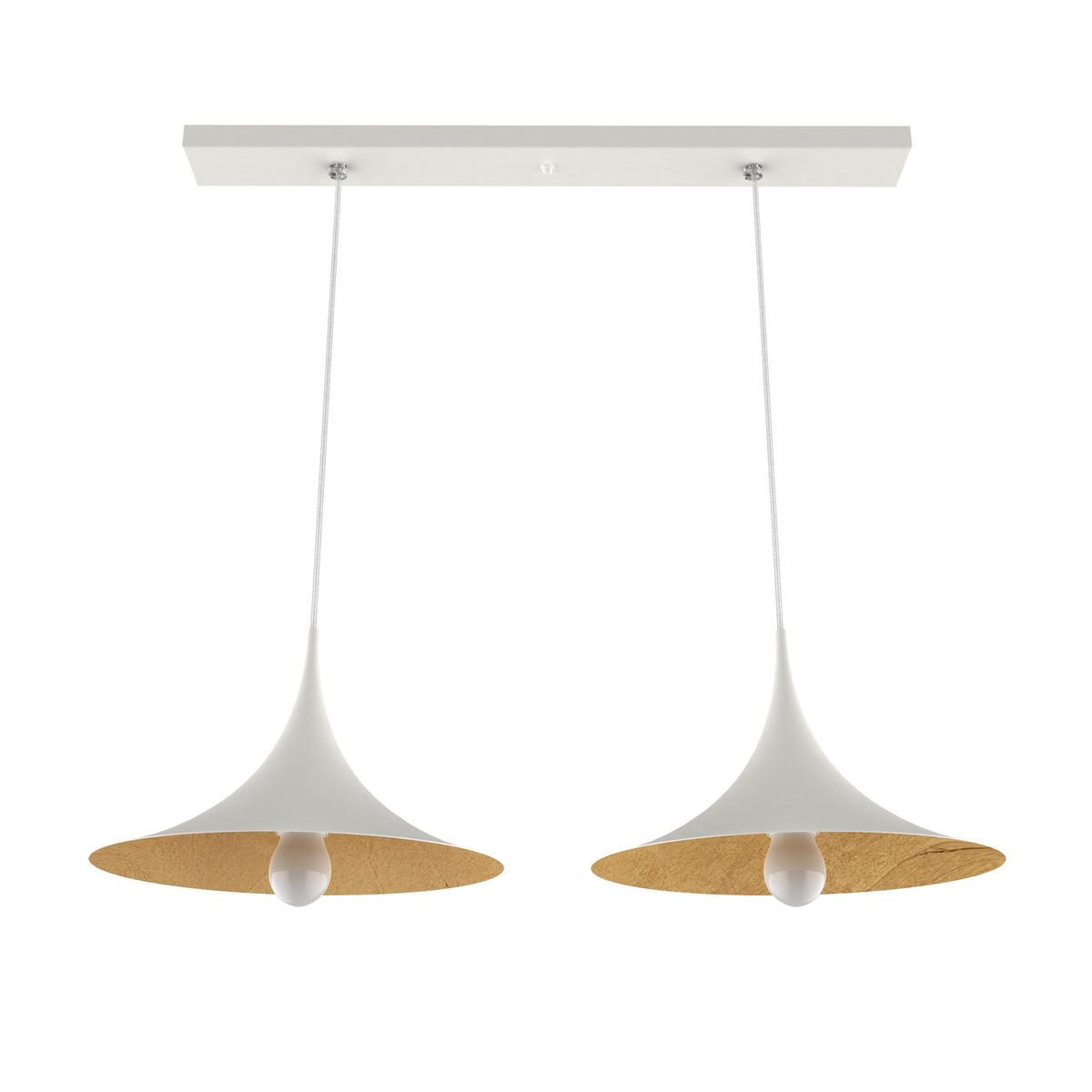 HÄNGELEUCHTE - Goldfarben, Metall (33/70/16cm) - Lumicom