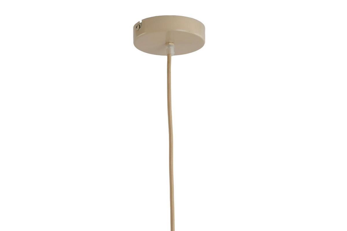 HÄNGELEUCHTE MILATOS Ø38x51 cm, Braun, Holz - Braun, Holz (38/38/51cm) - Light & Living