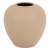 VASE Keramik Kugel Rily 22 cm - Taupe, Keramik (22cm) - Atmosphera Createur d´interieur