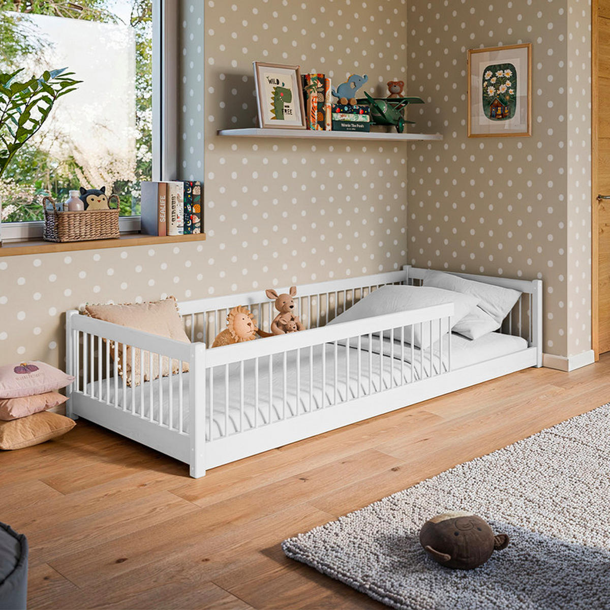 KREVET 90/200 Tamara Bijeli - bijela, drvo (90/200cm) - Petits-meubles