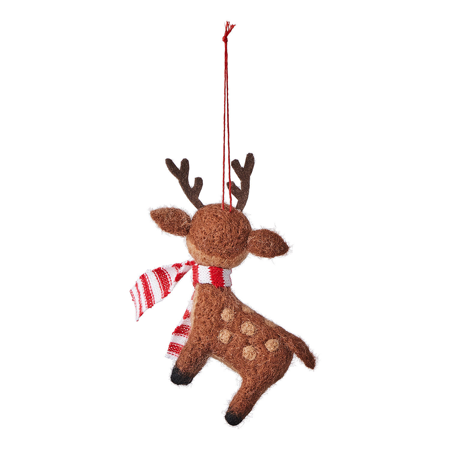 BAUMANHÄNGER Hang On Rehkitz Mit Schal - Braun, Textil (8/9/4cm) - Butlers