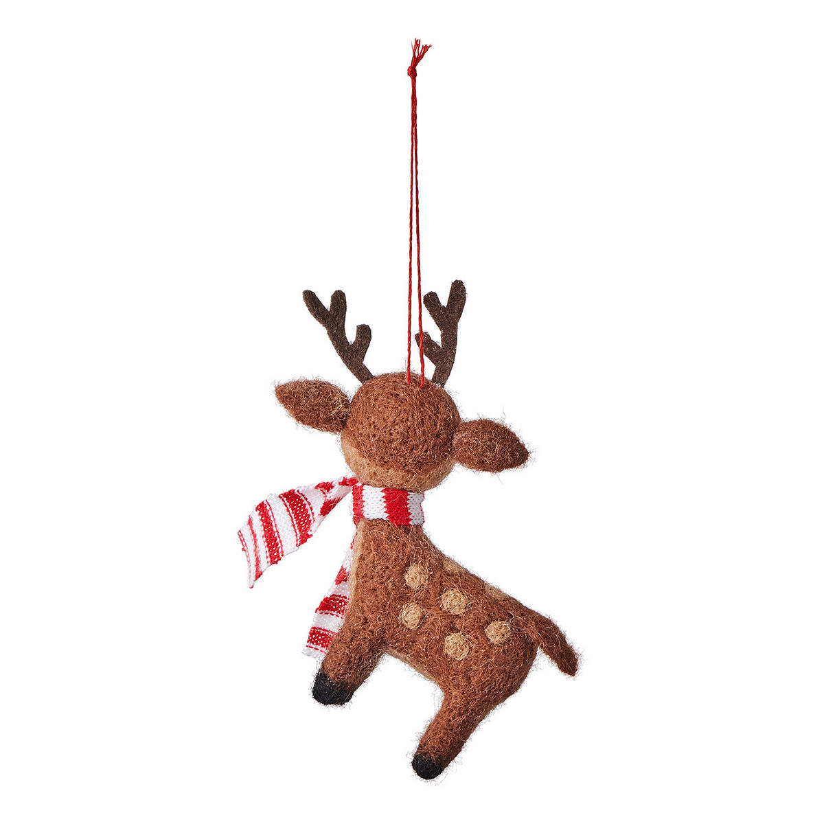 BAUMANHÄNGER Hang On Rehkitz Mit Schal - Braun, Textil (8/9/4cm) - Butlers