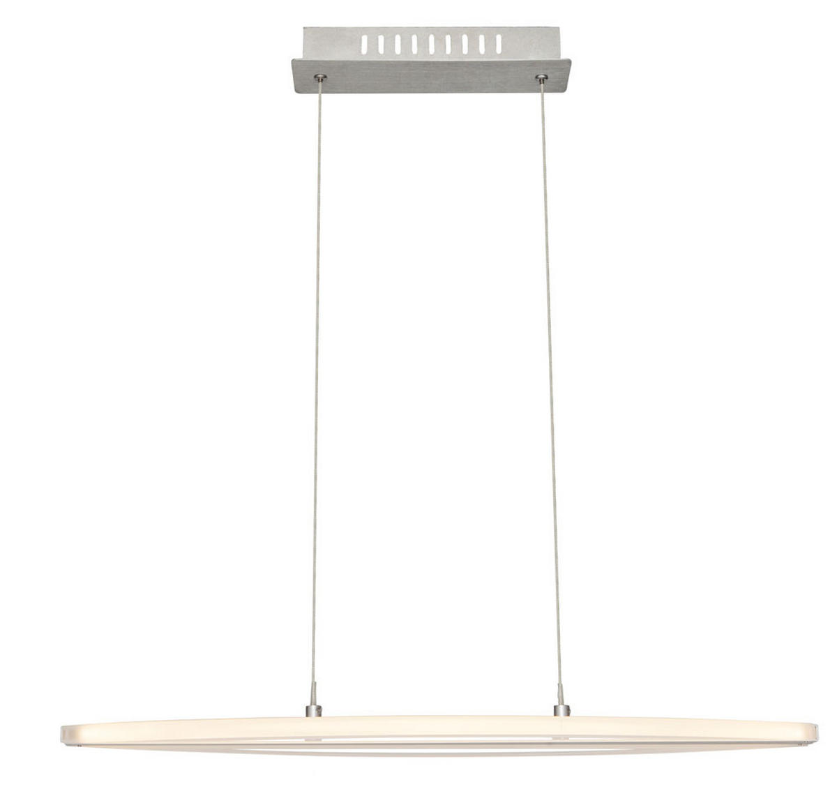 LED HÄNGELEUCHTE LIVINJA Silber - Silberfarben, Metall (60/10/120cm) - Globo Lighting