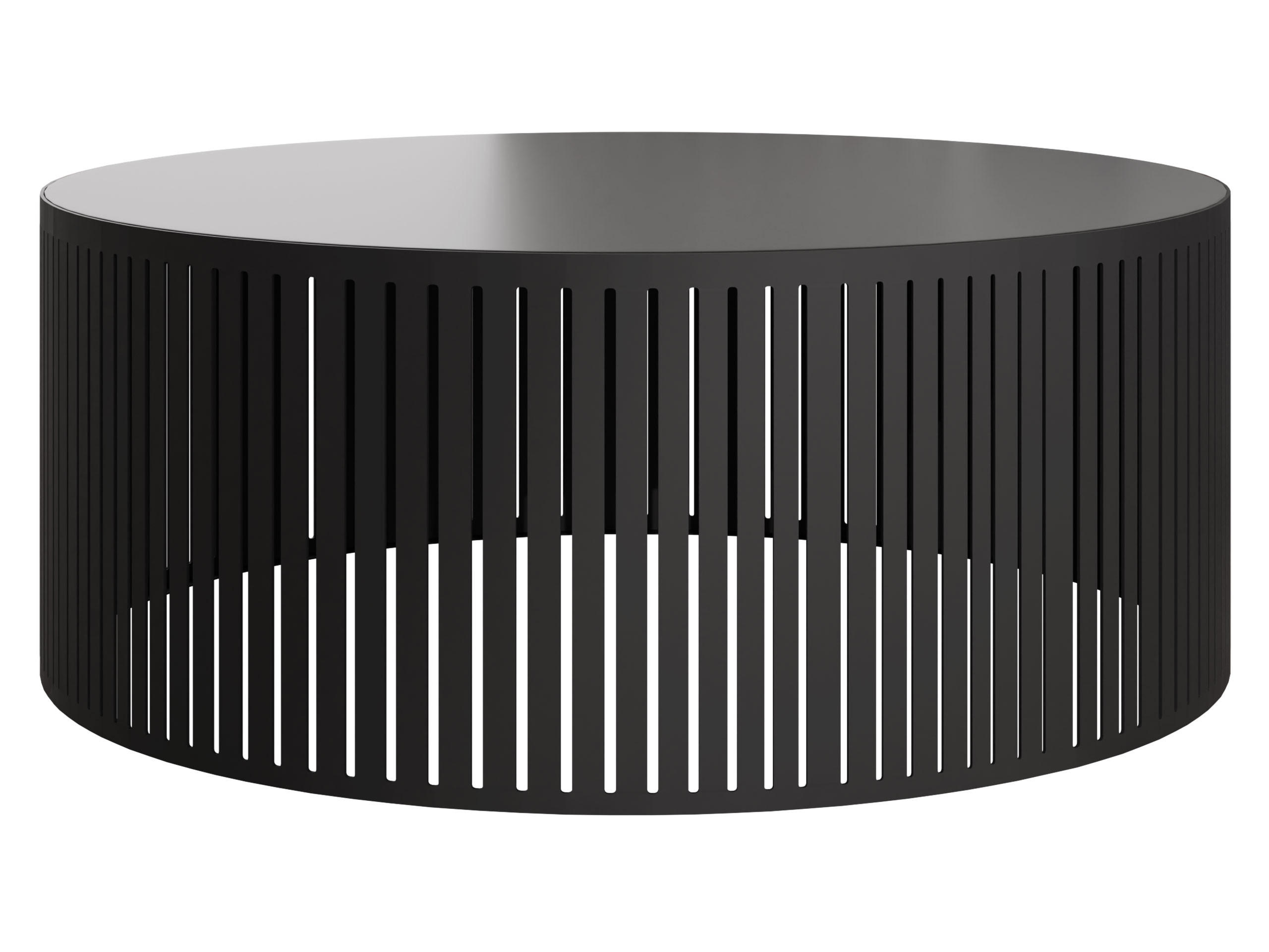 COUCHTISCH Velede - Schwarz, Holzwerkstoff/Metall (75/75/30cm) - MIRJAN24