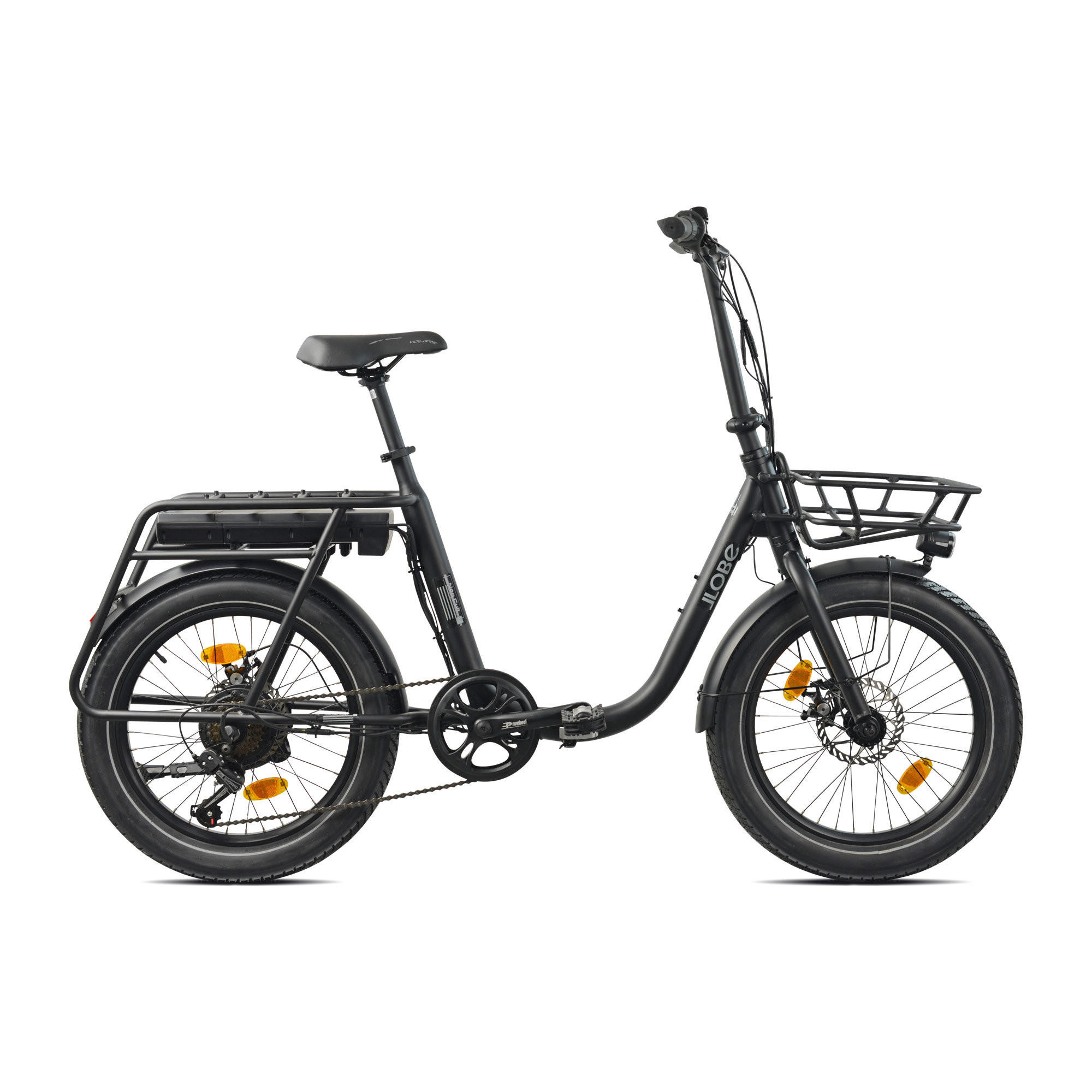 FALT E-BIKE 20" NEO.CULT, SCHWARZ - Schwarz, Metall (125cm) - LLOBE