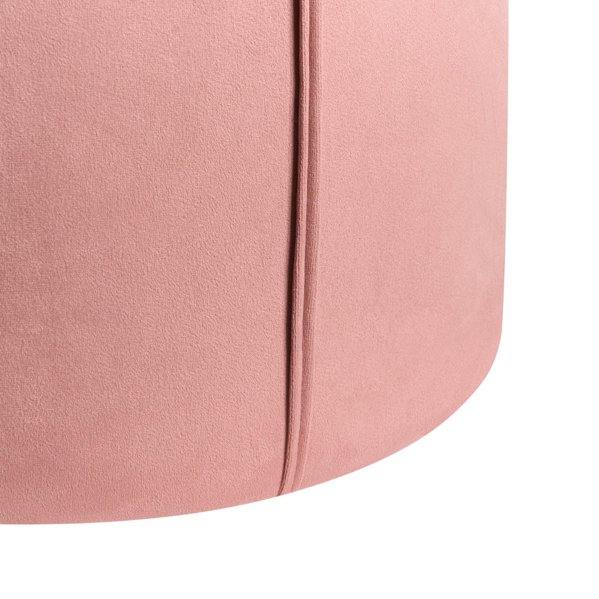 POUF Rosa Sedona - Pink, Textil (40/43/40cm) - Beliani