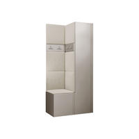 GARDEROBEN-SET Orion XXIV - Kaschmir/Beige, Holzwerkstoff/Kunststoff (82/186/46cm) - MIRJAN24