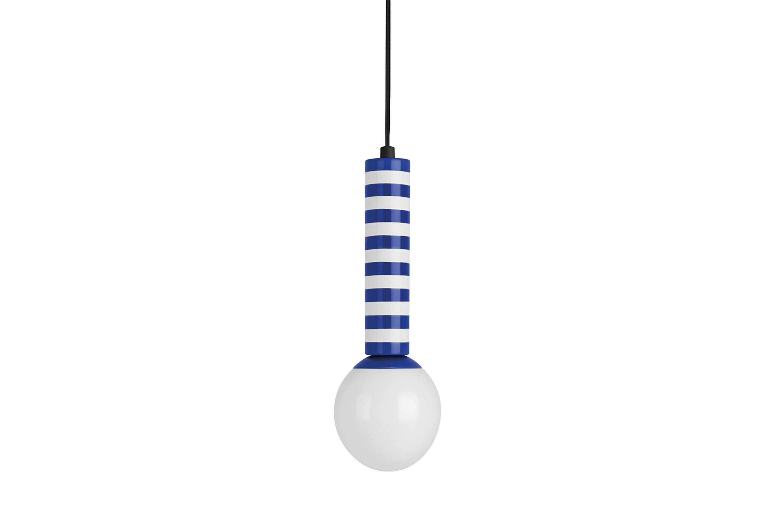 HÄNGELAMPE Rayado Retro - Mehrfarbig - 12/12/38 cm - Multicolor, Metall (12/12/38cm) - Leitmotiv
