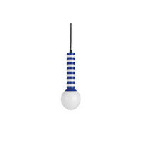 HÄNGELAMPE Rayado Retro - Mehrfarbig - 12/12/38 cm - Multicolor, Metall (12/12/38cm) - Leitmotiv