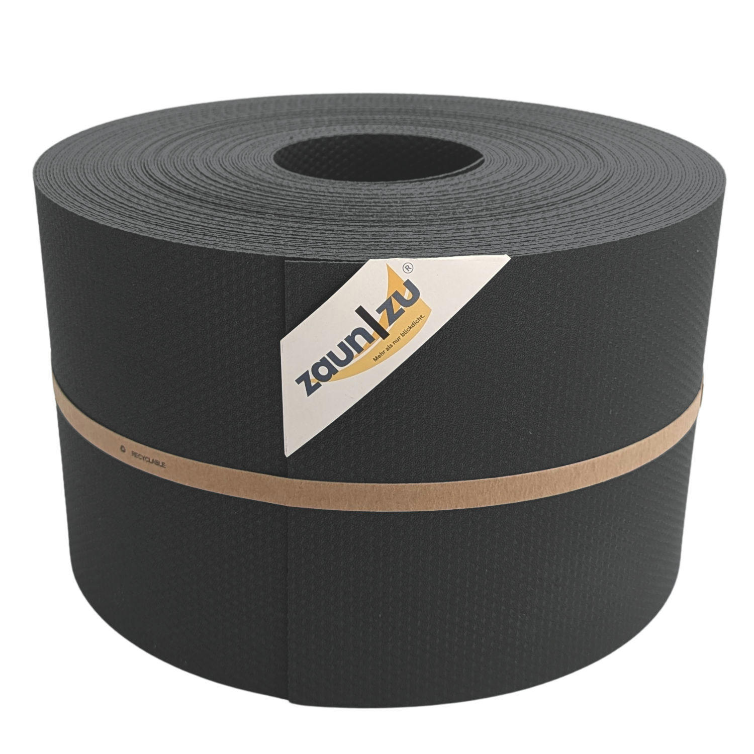 SICHTSCHUTZSTREIFEN DELUX-P Sichtschutzrolle Wabenstruktur Anthrazit 50m - Anthrazit, Kunststoff (5000/19cm) - ZAUN|ZU