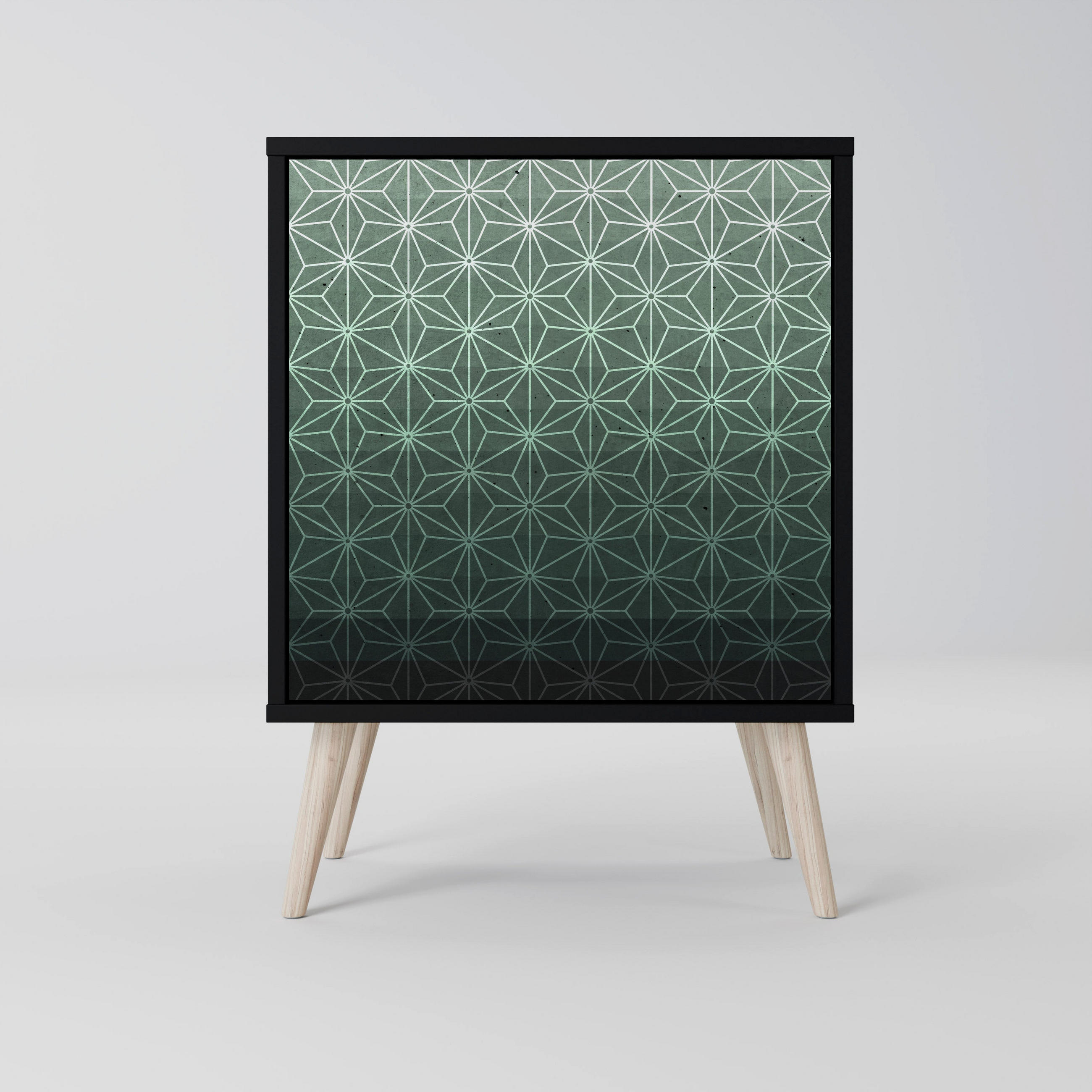 SpaceRebels Sideboard Schwarz 57.5x77.5x42 cm