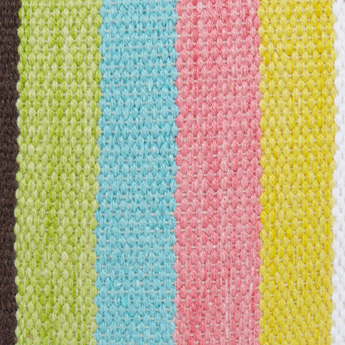 POUF Bunt Moneasa - Multicolor, Naturmaterialen (45/45/45cm) - Beliani