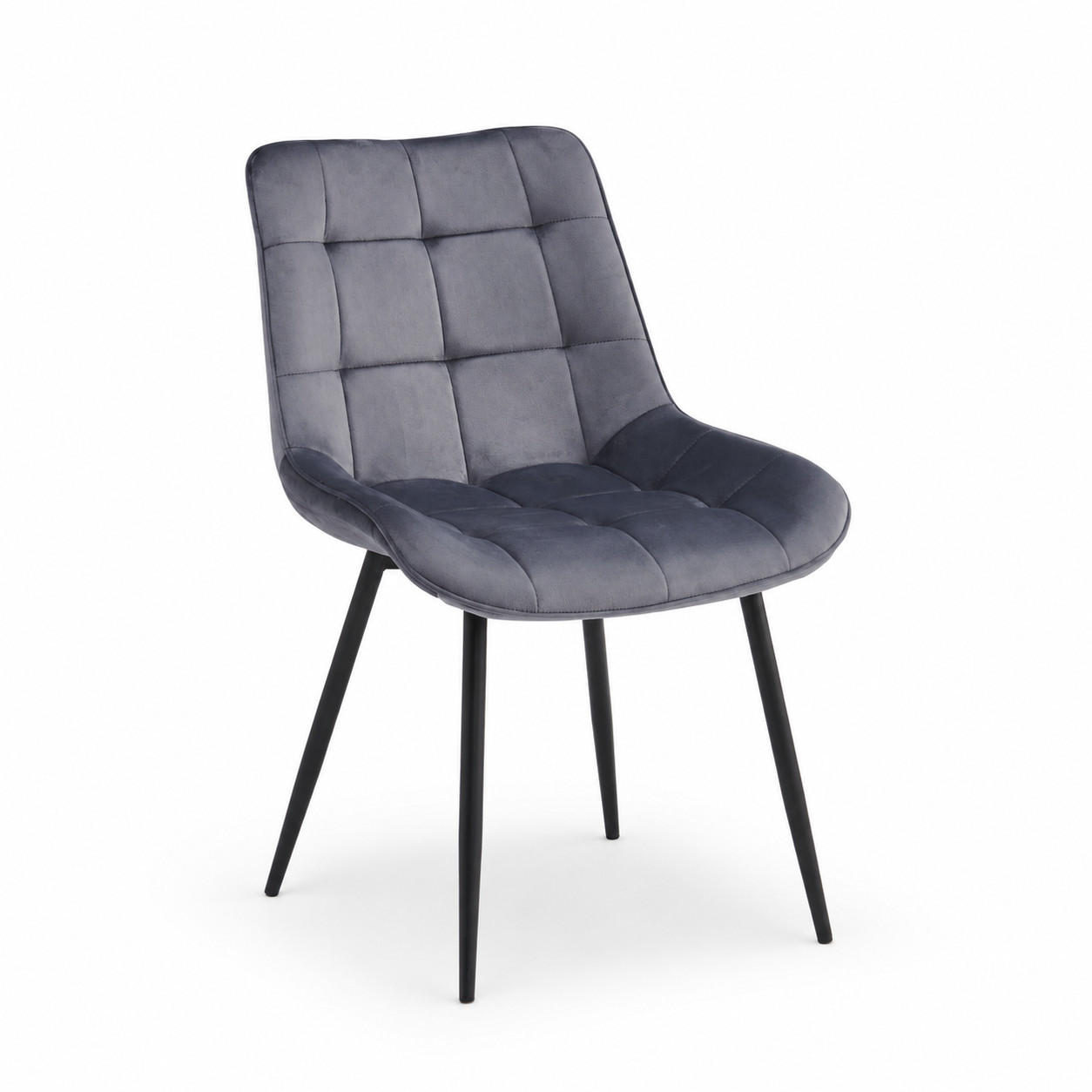 AN Furniture Store Stühle Grau 44x84x60 cm