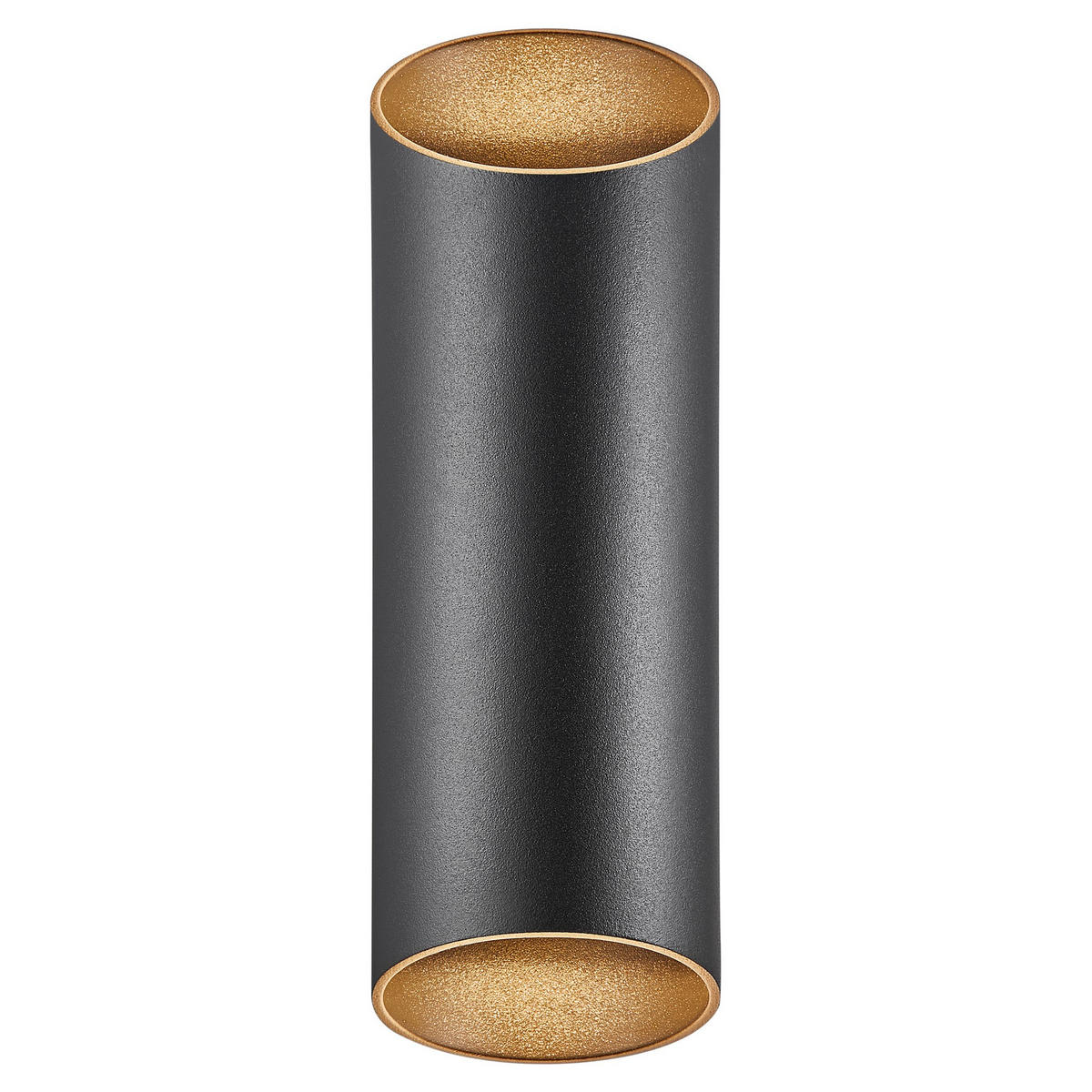 WANDLEUCHTE Nico - Schwarz - 7.7/23.5 cm - Schwarz, Kunststoff (7.7/23.5/23.5cm) - Nordlux