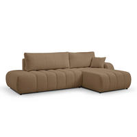 ECKSOFA BALOA Braun - Braun, Textil (276/88/176cm) - Pillovely