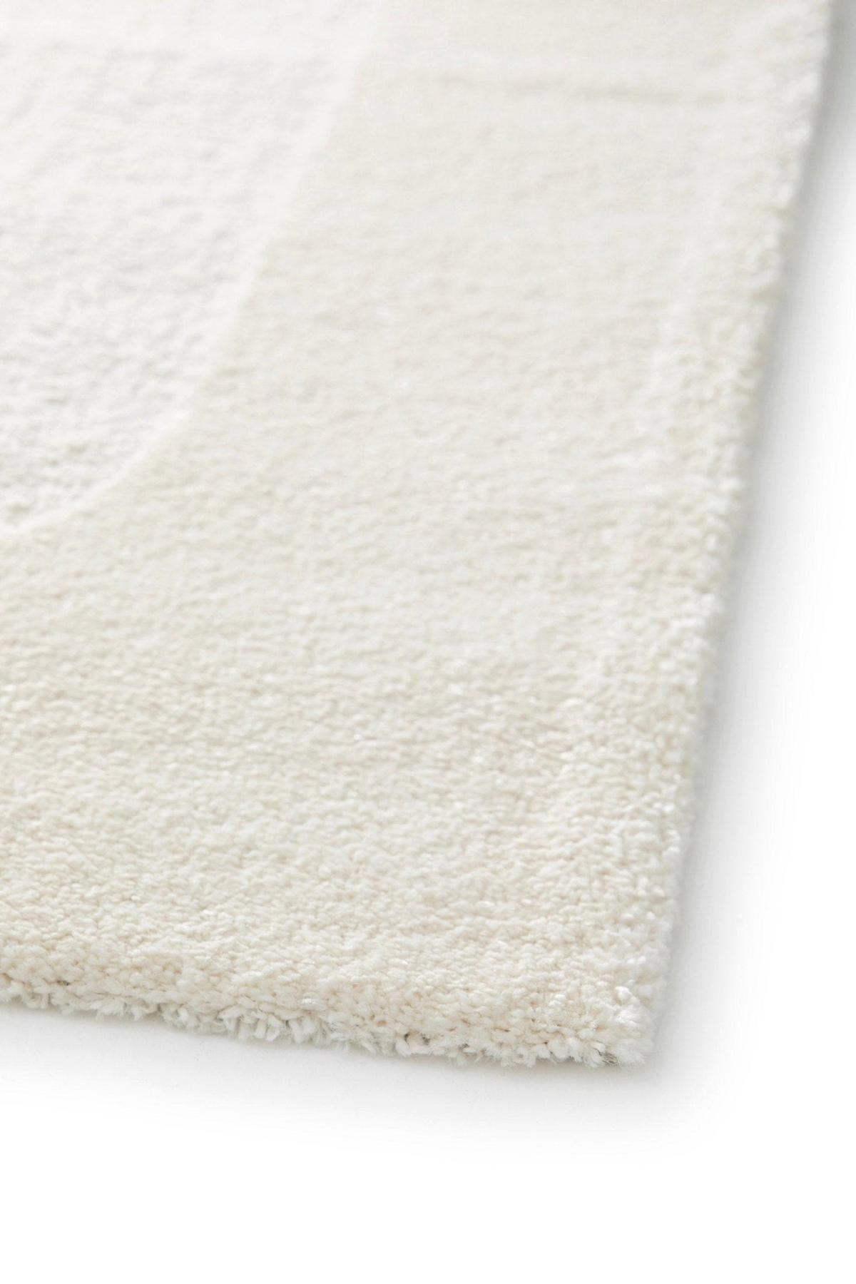 TEPPICH, Weicher, eleganter Reliefteppich weiß - Weiß, Textil (200/290cm) - AFK Living