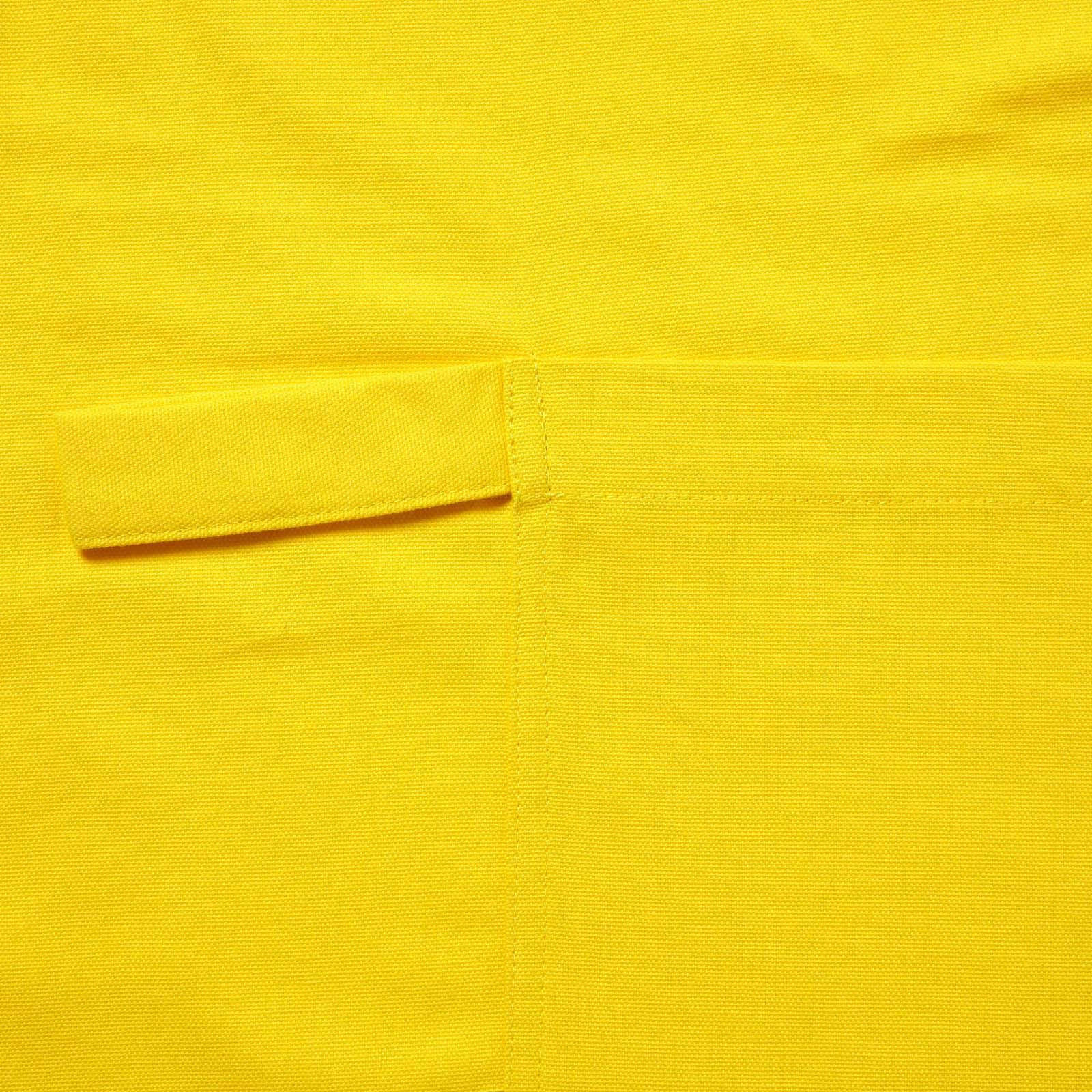 KOCHSCHÜRZE 80/85 cm, 100% Baumwolle - Gelb, Textil (80/85cm) - Homescapes