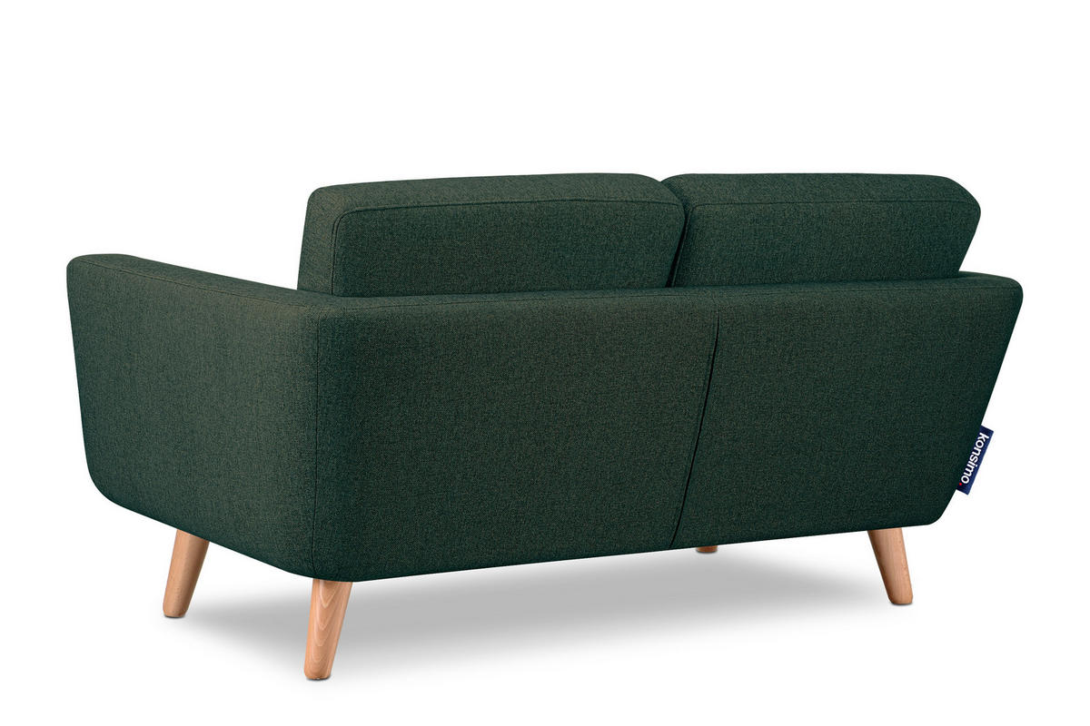 2-SITZER-SOFA TAGIO II mit Armlehnen, Marineblau - Blau, Textil (88/80/153cm) - KONSIMO®