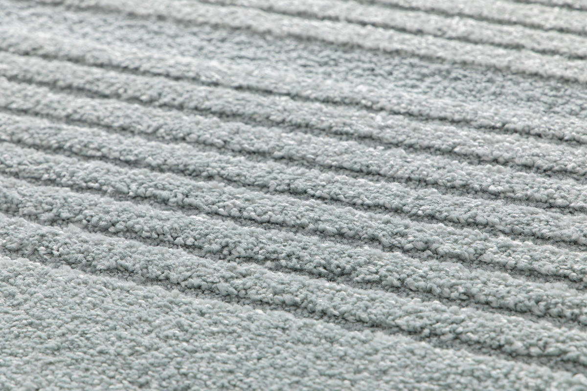TEPPICH sehr weich mit Relief-Effekt blau - Blau, Textil (160/230cm) - AFK Living
